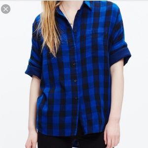 Madewell buffalo plaid courier shirt